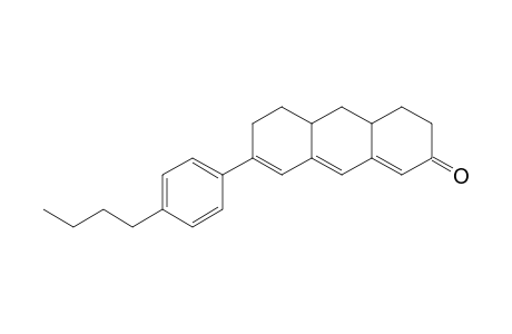 7-(4-n-butylphenyl)-2,3,4,4a,5,6,10,10a-octahydroanthracene-2-one