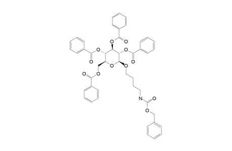 4-(BENZYLOXYCARBONYLAMINO)-BUTYL-2,3,4,6-TETRA-O-BENZOYL-BETA-D-GLUCOPYRANOSIDE