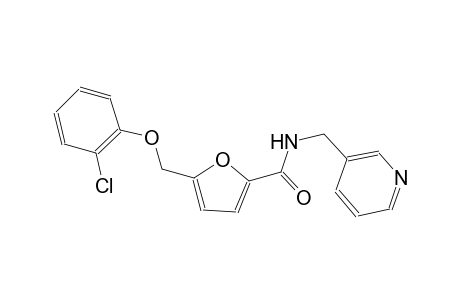 5-[(2-chlorophenoxy)methyl]-N-(3-pyridinylmethyl)-2-furamide