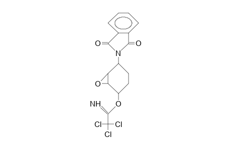 (.+-.)-2T,3T-Epoxy-4c-phthalimido-cyclohexyl trichloroacetimidate