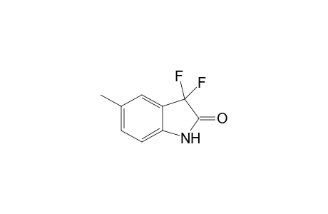 3,3-bis(fluoranyl)-5-methyl-1H-indol-2-one
