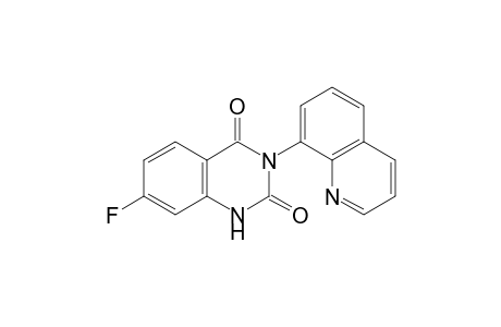 7-Fluoro-3-(quinolin-8-yl)quinazoline-2,4(1H,3H)-dione