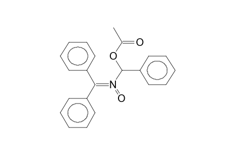 C,C-DIPHENYL-N-(ALPHA-ACETOXYBENZYL)NITRONE