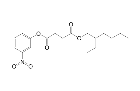 Succinic acid, 2-ethylhexyl 3-nitrophenyl ester