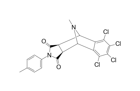 EXO-5,6,7,8-TETRACHLORO-1,2,3,4-TETRAHYDRO-9-METHYL-N'-(4''-METHYLPHENYL)-1,4-IMINONAPHTHALINE-2,3-DICARBOXIMIDE