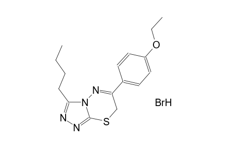 4-(3-butyl-7H-[1,2,4]triazolo[3,4-b][1,3,4]thiadiazin-6-yl)phenyl ethyl ether hydrobromide