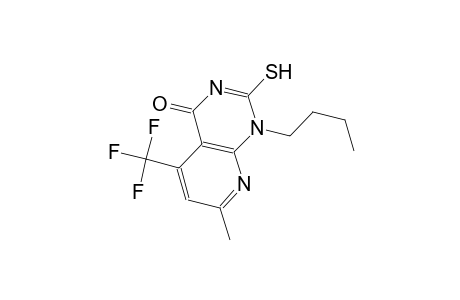 1-butyl-7-methyl-2-sulfanyl-5-(trifluoromethyl)pyrido[2,3-d]pyrimidin-4(1H)-one