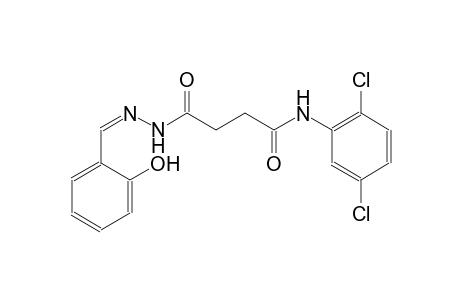 butanoic acid, 4-[(2,5-dichlorophenyl)amino]-4-oxo-, 2-[(Z)-(2-hydroxyphenyl)methylidene]hydrazide