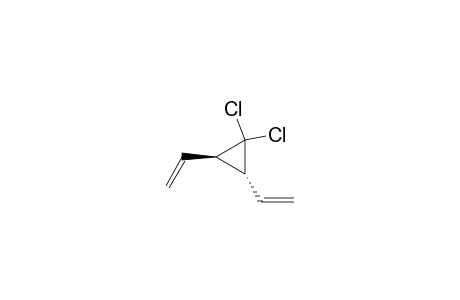 Cyclopropane, 1,1-dichloro-2,3-diethenyl-, trans-