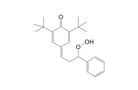 2,6-Bis(tert-butyl)-4-(3-phenyl-3-hydroperoxypropenylidene)cyclohexa-2,5-diene