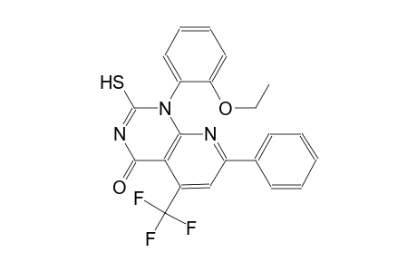 pyrido[2,3-d]pyrimidin-4(1H)-one, 1-(2-ethoxyphenyl)-2-mercapto-7-phenyl-5-(trifluoromethyl)-