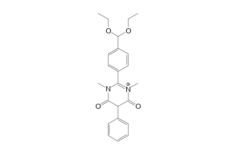 5-[4-(DIETHOXYMETHYL)-PHENYL]-1,3-DIMETHYL-2-PHENYL-6-OXO-6H-1-PYRIMIDINIUM-4-OLATE