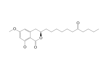 (3R)-8-HYDROXY-6-METHOXY-3-(7-OXYUNDECYL)-3,4-DIHYDROISOCOUMARIN