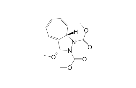 1,2-Cycloheptapyrazoledicarboxylic acid, 3,8a-dihydro-3-methoxy-, dimethyl ester, trans-