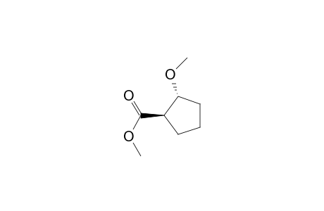 (1R,2R)-2-methoxy-1-cyclopentanecarboxylic acid methyl ester