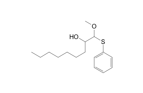 anti-1-Methoxy-1-(phenylthio)-2-hydroxynonane