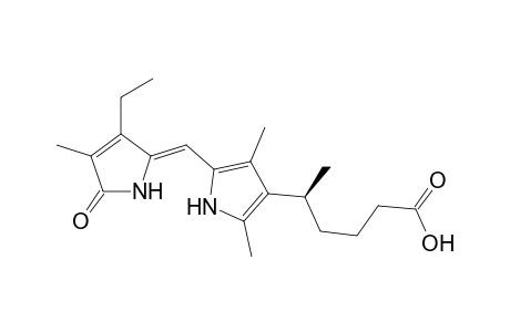 (-)-(S)-5-(4-Ethyl-3,8,10-trimethyl-2-oxo-1,11-dihydrodipyrrin-9-yl)hexanoic acid