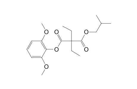 Diethylmalonic acid, 2,6-dimethoxyphenyl isobutyl ester