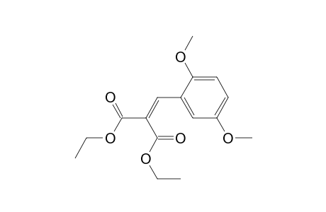 2-(2,5-dimethoxybenzylidene)malonic acid diethyl ester