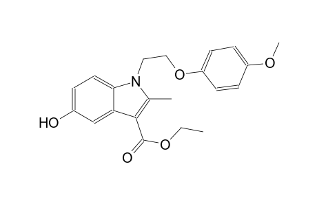 ethyl 5-hydroxy-1-[2-(4-methoxyphenoxy)ethyl]-2-methyl-1H-indole-3-carboxylate
