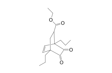 Ethyl 1,4-Di-n-propylbicyclo[2.2.0]oct-5-en-2,3-dione-7-carboxylate
