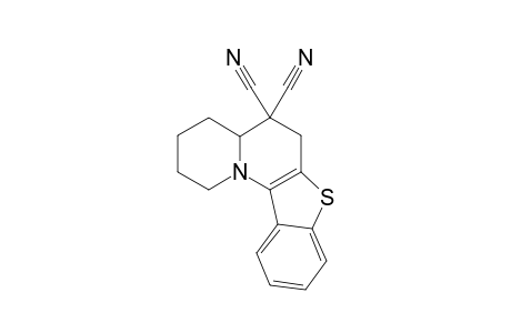 2,3,4,4A-TETRAHYDRO-1H-[1]-BENZOTHIENO-[2,3-C]-QUINOLIZINE-5,5(6H)-DICARBONITRILE