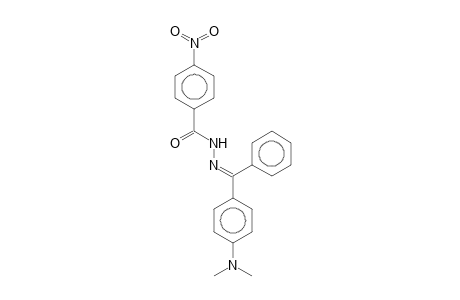 N'-[(E)-[4-(Dimethylamino)phenyl](phenyl)methylidene]-4-nitrobenzohydrazide