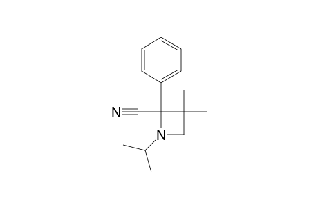 2-Azetidinecarbonitrile, 3,3-dimethyl-1-(1-methylethyl)-2-phenyl-