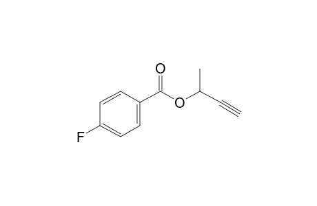 4-Fluorobenzoic acid, but-3-yn-2-yl ester