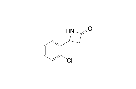 4-(2-Chlorophenyl)-2-azetidinone