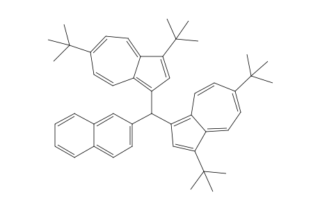 Bis(3,6-di-t-butyl-1-azulenyl)(2-naphthyl)methane