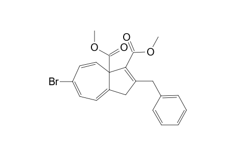 2-BENZYL-6-BROMO-3,3A-BIS-(METHOXYCARBONYL)-1,3A-DIHYDROAZULENE