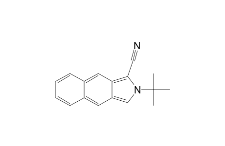 2H-benz[f]isoindole-1-carbonitrile, 2-(1,1-dimethylethyl)-