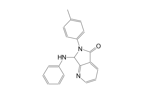 5H-pyrrolo[3,4-b]pyridin-5-one, 6,7-dihydro-6-(4-methylphenyl)-7-(phenylamino)-