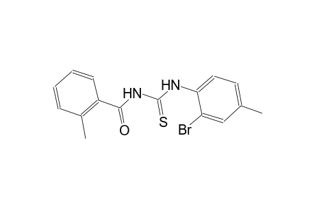 N-(2-bromo-4-methylphenyl)-N'-(2-methylbenzoyl)thiourea