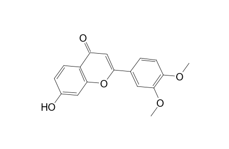 4H-1-Benzopyran-4-one, 2-(3,4-dimethoxyphenyl)-7-hydroxy-