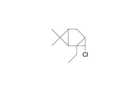 2,3-exo-Chloromethano-2-ethyl-6,6-dimethyl-bicyclo(3.1.1)heptane