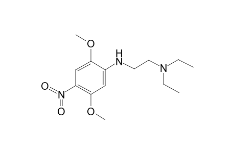 N-Diethylaminoethyl-2,5-dimethoxy-4-nitroaniline