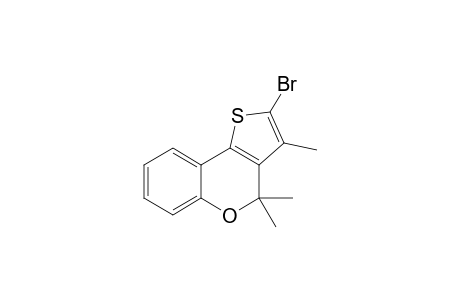 2-Bromo-3,4,4-trimethyl-4H-thieno[3,2-c]benzopyran