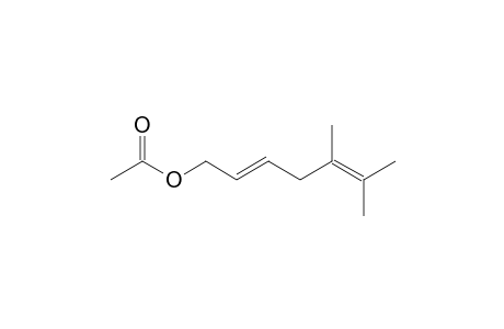 (E)-5,6-Dimethylhepta-2,5-dienyl acetate