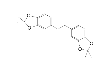 1,3-Benzodioxole, 5,5'-(1,2-ethanediyl)bis[2,2-dimethyl-