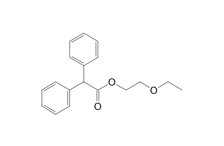 diphenylacetic acid, 2-ethoxyethyl ester