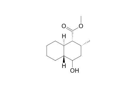 Methyl (1R,2R,4aR,8S,8aR)-Decahydro-4-hydroxy-2-methylnaphthalen-1-carboxylate
