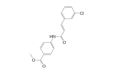 methyl 4-{[(2E)-3-(3-chlorophenyl)-2-propenoyl]amino}benzoate