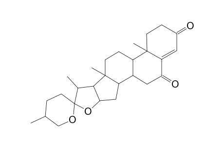 Spirost-4-ene-3,6-dione