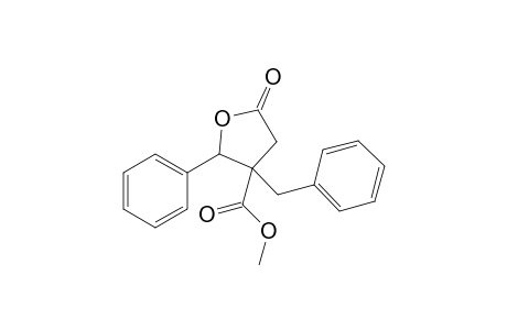 Methyl 3-benzyl-5-oxo-2-phenyltetrahydrofuran-3-carboxylate