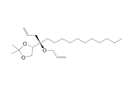 (1'R,4S)-4-(1-Allyloxy-1-undecylbut-3-enyl)-2,2-dimethyl-1,3-dioxolane