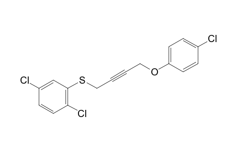 p-chlorophenyl 4-[(2,5-dichlorophenyl)thio]-2-butynyl ether