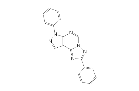 2,7-diphenyl-7H-pyrazolo[4,3-e][1,2,4]triazolo[1,5-c]pyrimidine