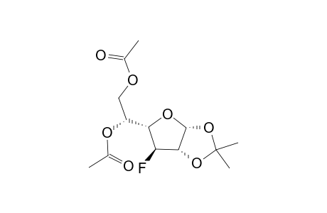 5,6-DI-O-ACETYL-1,2-O-ISOPROPYLIDENE-3-DEOXY-3-FLUORO-ALPHA-D-GALACTOFURANOSE